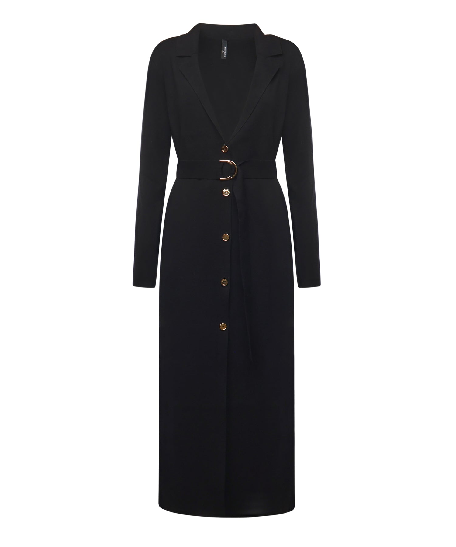 Cardigan maxi in misto viscosa 5BGR01 5890ZJBLK MARCIANO BY GUESS 