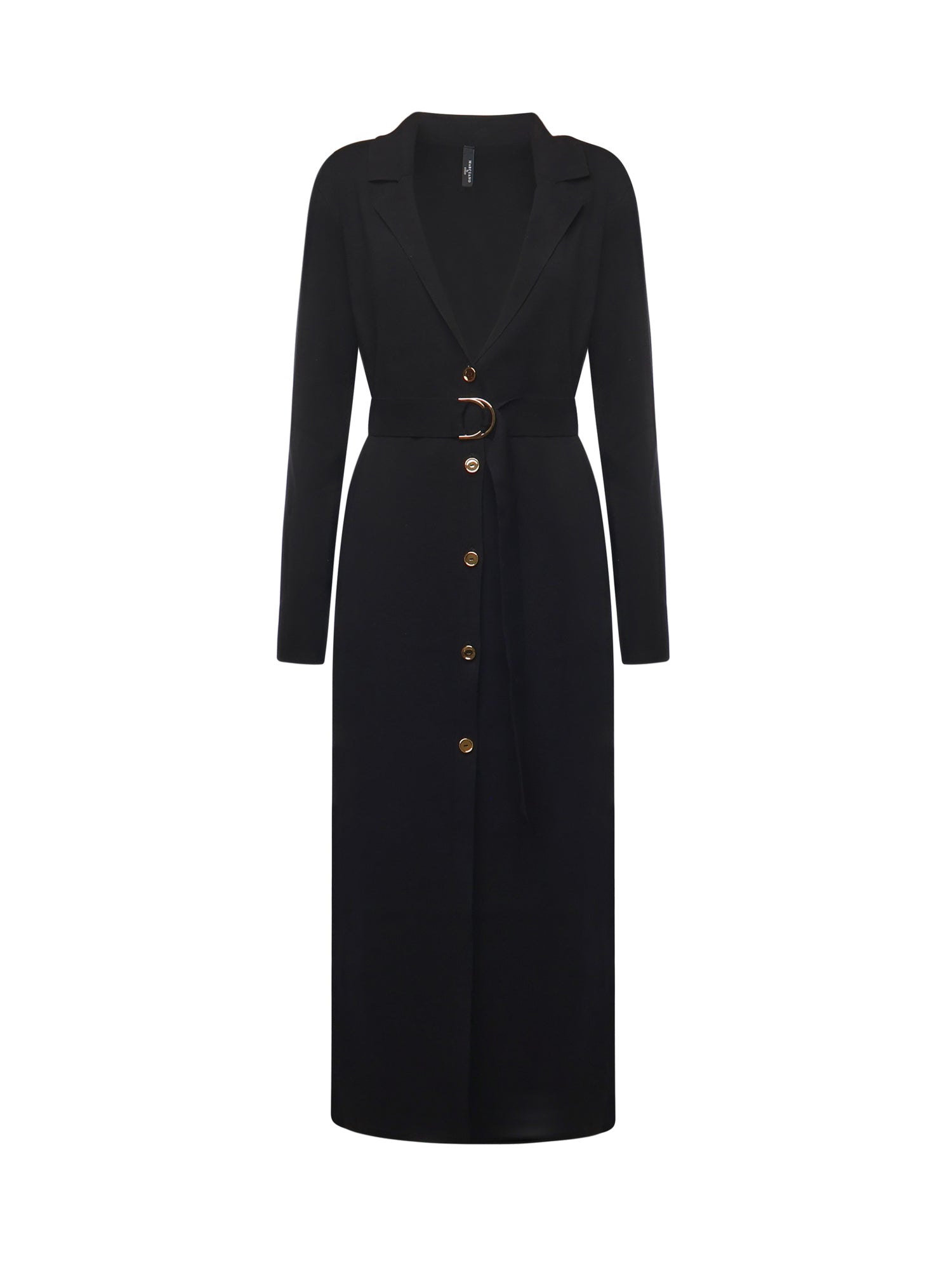 Cardigan maxi in misto viscosa 5BGR01 5890ZJBLK MARCIANO BY GUESS 