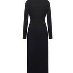 Cardigan maxi in misto viscosa 5BGR01 5890ZJBLK MARCIANO BY GUESS 