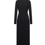 Cardigan maxi in misto viscosa 5BGR01 5890ZJBLK MARCIANO BY GUESS 
