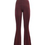 Pantalone palazzo in maglia a costine 5YGB29 5881ZRGP MARCIANO BY GUESS 