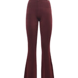 Pantalone palazzo in maglia a costine 5YGB29 5881ZRGP MARCIANO BY GUESS 
