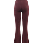 Pantalone palazzo in maglia a costine 5YGB29 5881ZRGP MARCIANO BY GUESS 