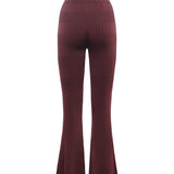 Pantalone palazzo in maglia a costine 5YGB29 5881ZRGP MARCIANO BY GUESS 