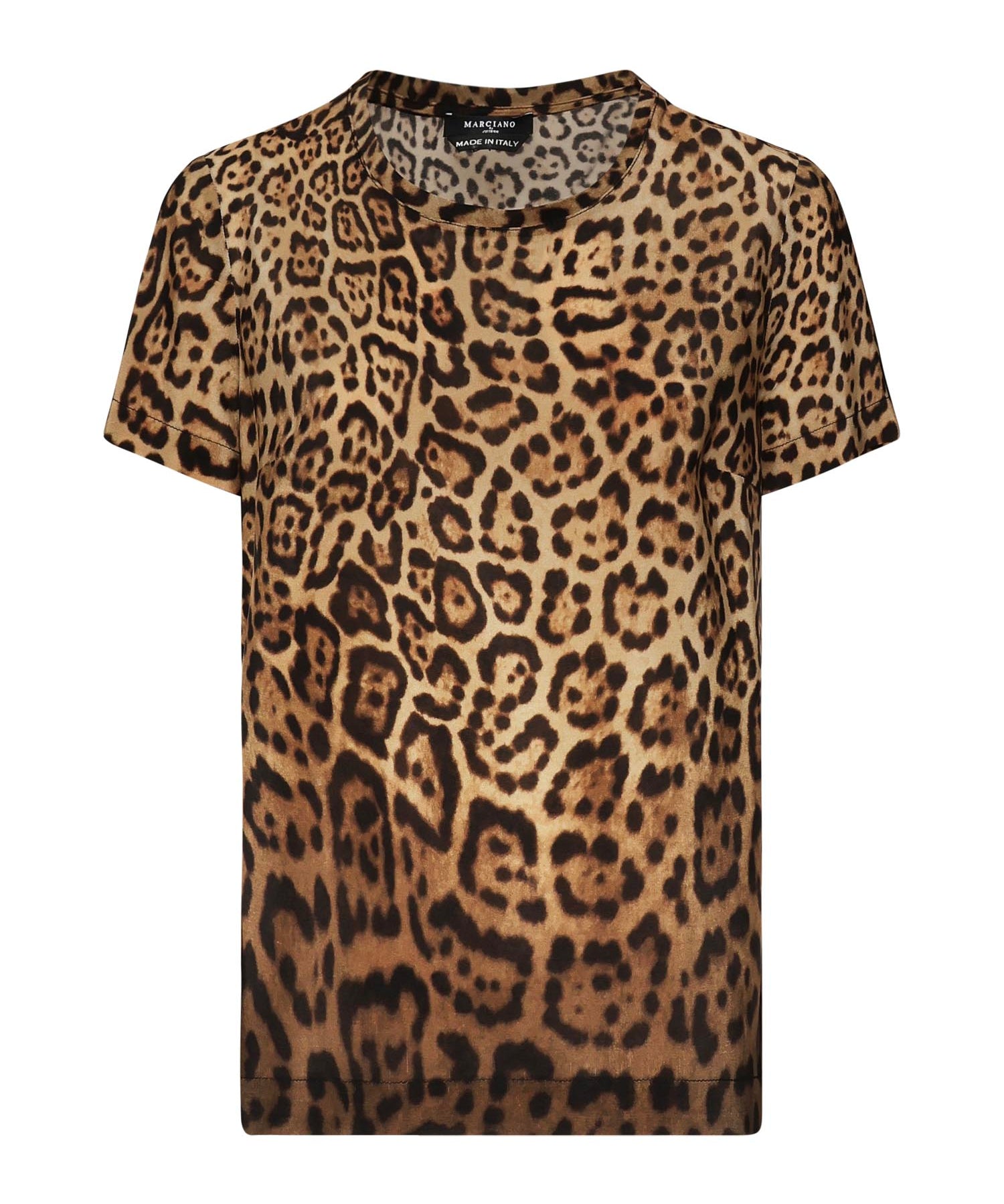 T-shirt con stampa animalier 5YGH29 7320AP1TO MARCIANO BY GUESS 