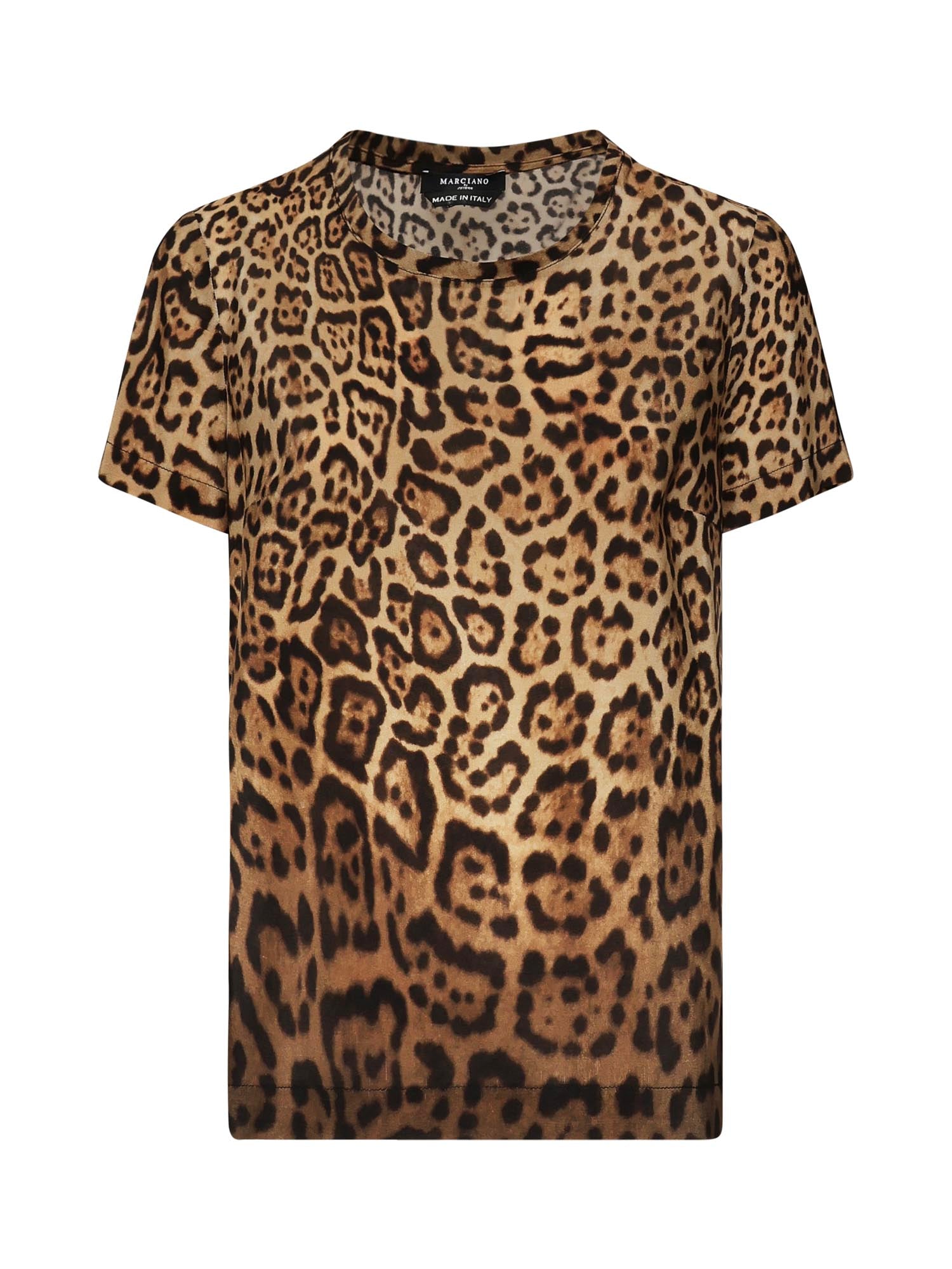 T-shirt con stampa animalier 5YGH29 7320AP1TO MARCIANO BY GUESS 