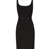 Vestito mini bodycon 5YGK13 7160AJBLK MARCIANO BY GUESS 