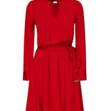 Abito Samba in viscosa 5YGK33 7356AG5R2 MARCIANO BY GUESS 