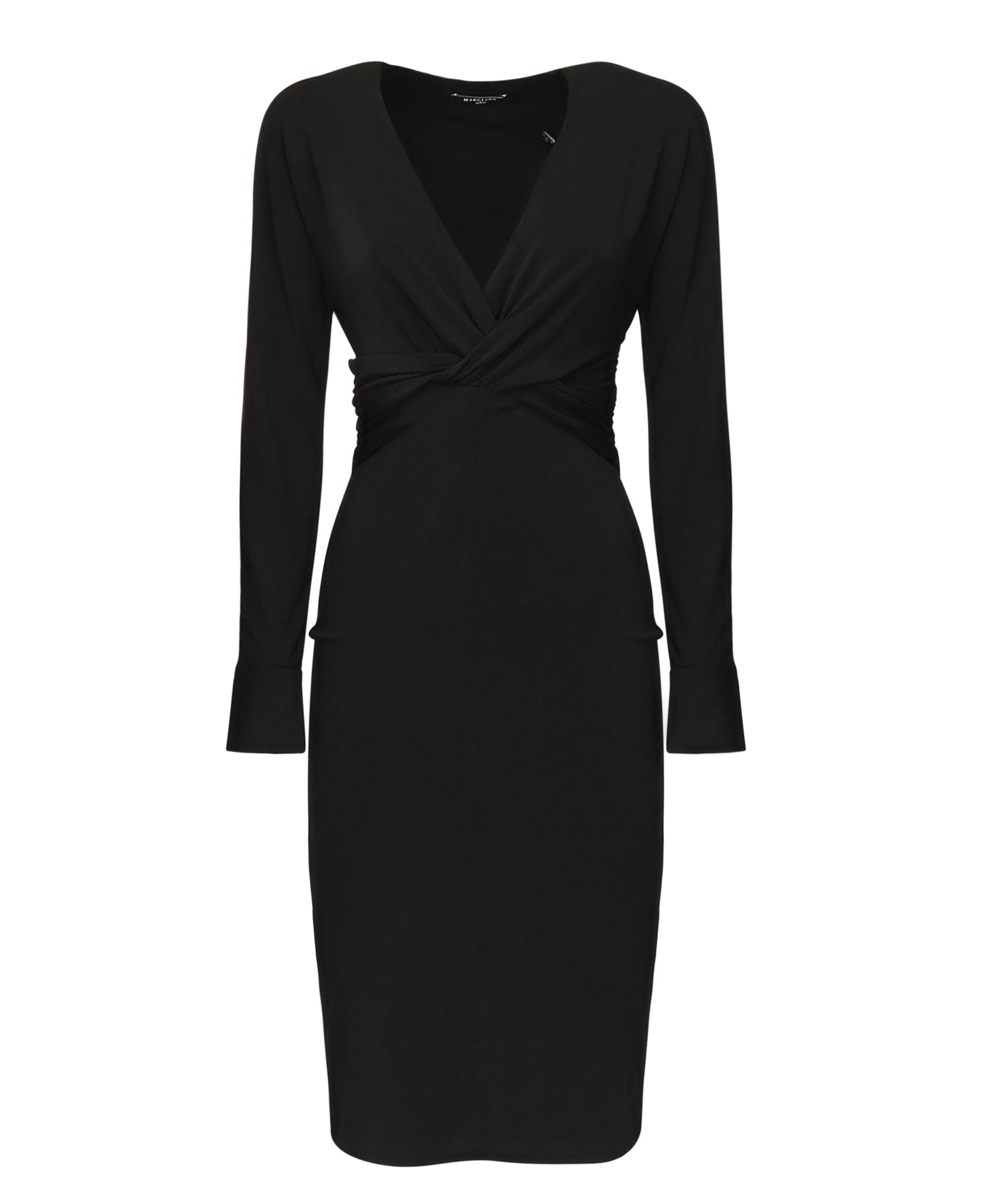 Abito midi Matilde 5YGK35 6257AJBLK MARCIANO BY GUESS 