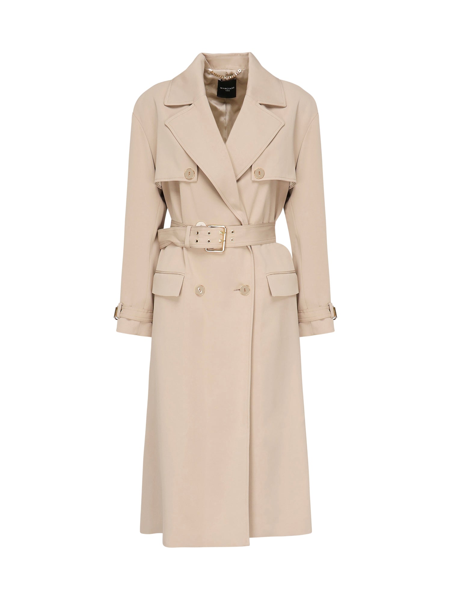 Trench doppiopetto Nina 5YGL03 7340AG1BQ MARCIANO BY GUESS 