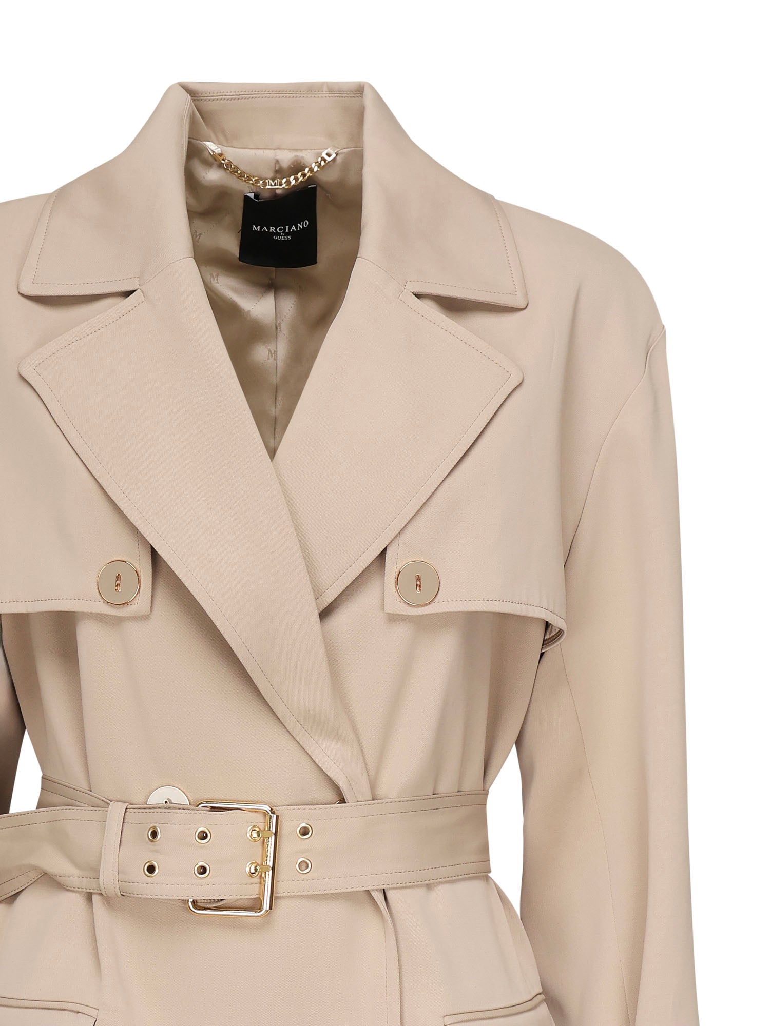 Trench doppiopetto Nina 5YGL03 7340AG1BQ MARCIANO BY GUESS 