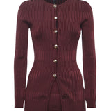 Cardigan in maglia a costine 5YGR33 5881ZRGP MARCIANO BY GUESS 