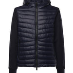 Giubbino con cappuccio e logo MK9940039 BLUE MARKUP 