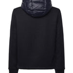 Giubbino con cappuccio e logo MK9940039 BLUE MARKUP 