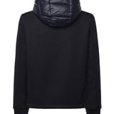 Giubbino con cappuccio e logo MK9940039 BLUE MARKUP 