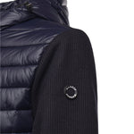 Giubbino con cappuccio e logo MK9940039 BLUE MARKUP 