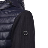 Giubbino con cappuccio e logo MK9940039 BLUE MARKUP 