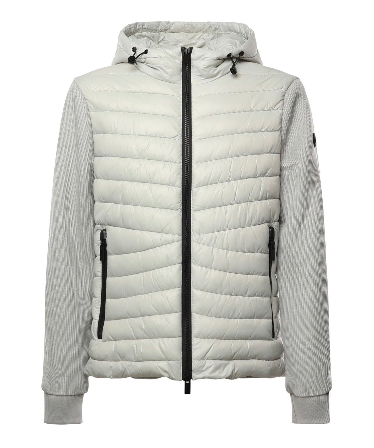 Giubbino con cappuccio e logo MK9940039 MASTICE MARKUP 