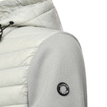 Giubbino con cappuccio e logo MK9940039 MASTICE MARKUP 