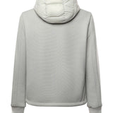 Giubbino con cappuccio e logo MK9940039 MASTICE MARKUP 