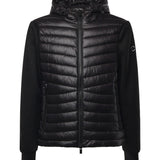Giubbino con cappuccio e logo MK9940039 NERO MARKUP 