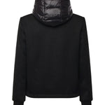 Giubbino con cappuccio e logo MK9940039 NERO MARKUP 