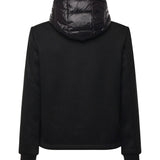 Giubbino con cappuccio e logo MK9940039 NERO MARKUP 