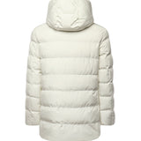 Long parka in microfibra MK9940047 LATTE MARKUP 
