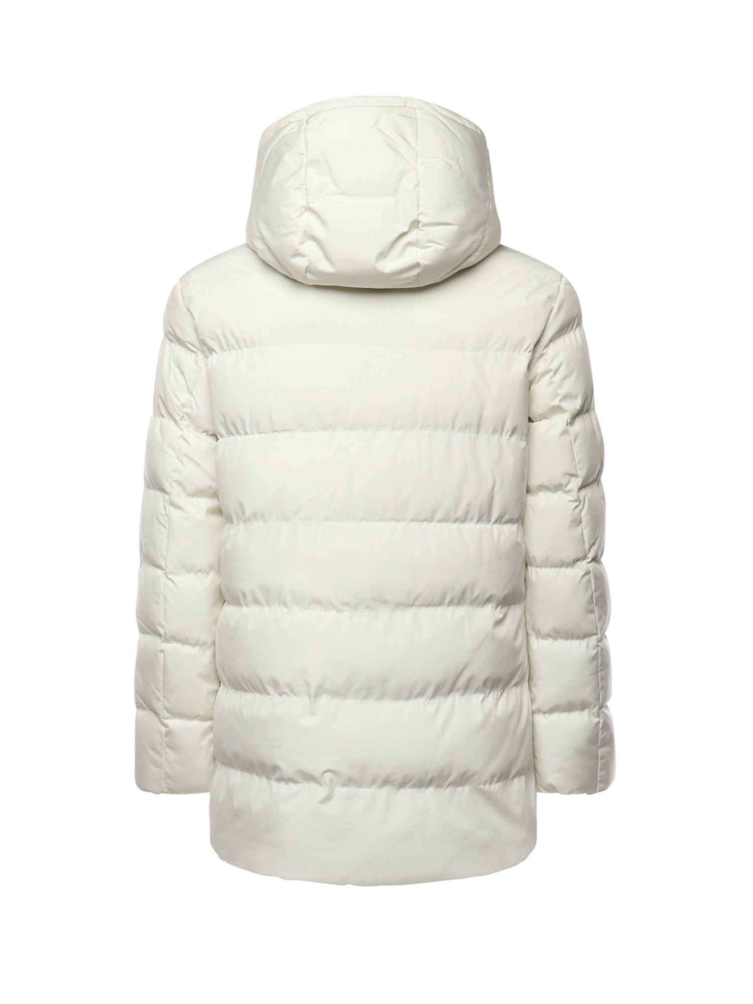 Long parka in microfibra MK9940047 LATTE MARKUP 