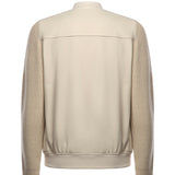 Giacca con zip MK9960132 LATTE MARKUP 