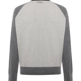 Cardigan in lana con collo bomber CDMG0165Q0 UFH55100N15 MARNI 