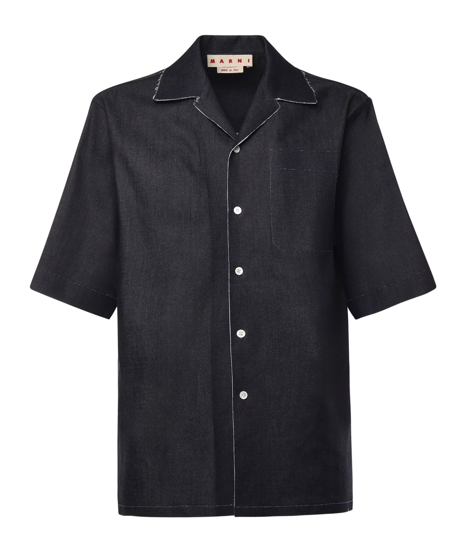 Camicia in denim stretch CUJU0029SY USCX59UNB99 MARNI 