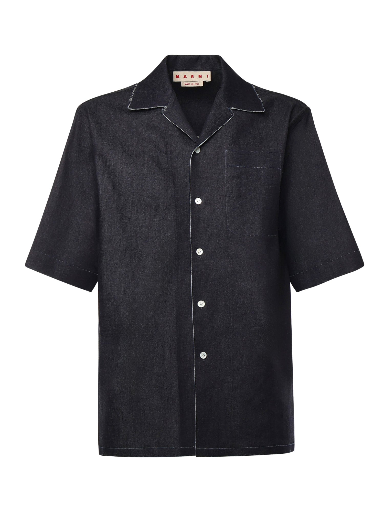 Camicia in denim stretch CUJU0029SY USCX59UNB99 MARNI 