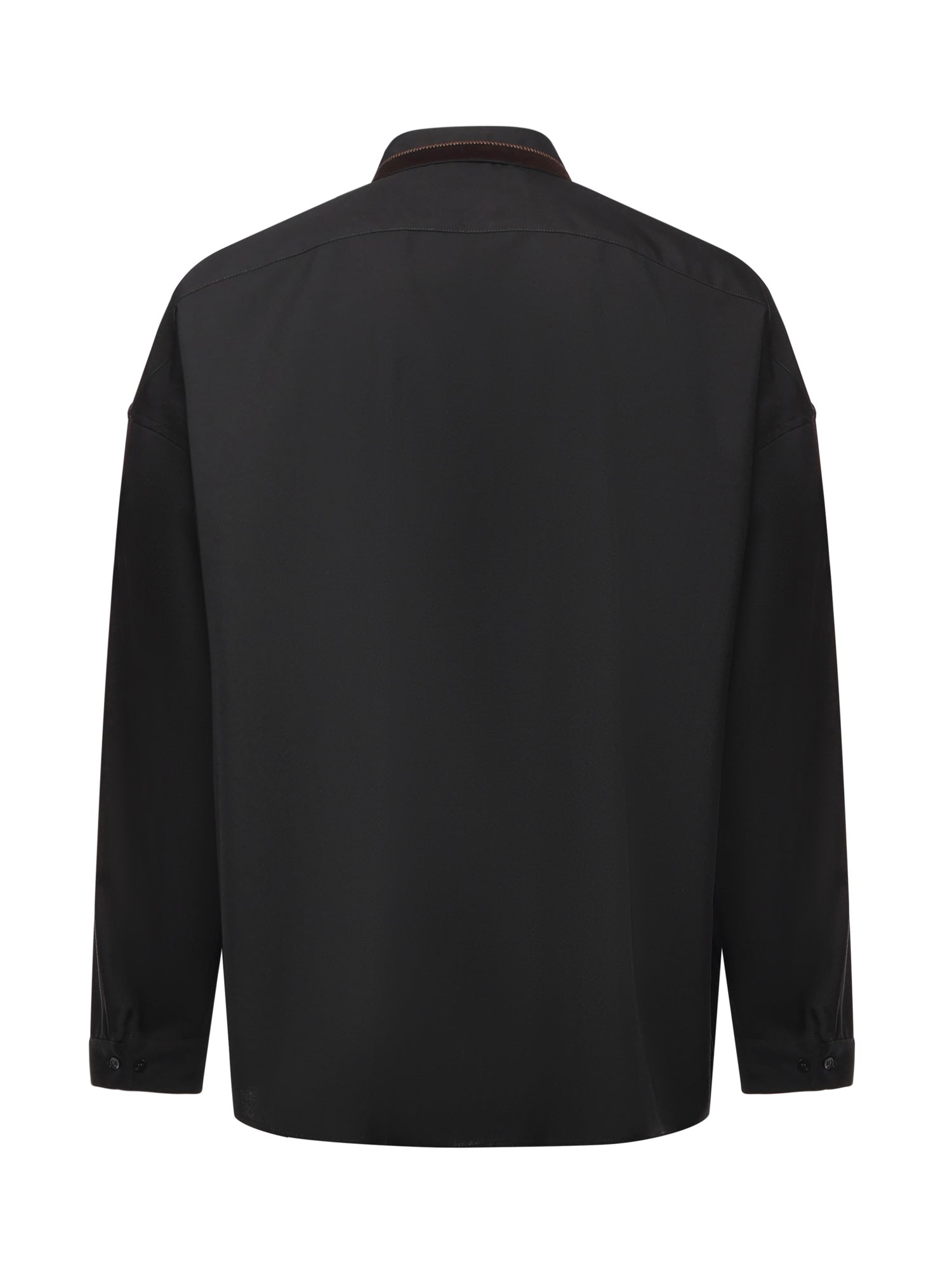 Camicia in lana con logo CUMU0061Q1 TW83900N99 MARNI 
