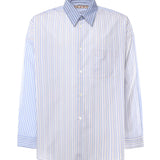 Camicia in cotone biologico con mix di righe CUMU0061SQ UTC529STB50 MARNI 