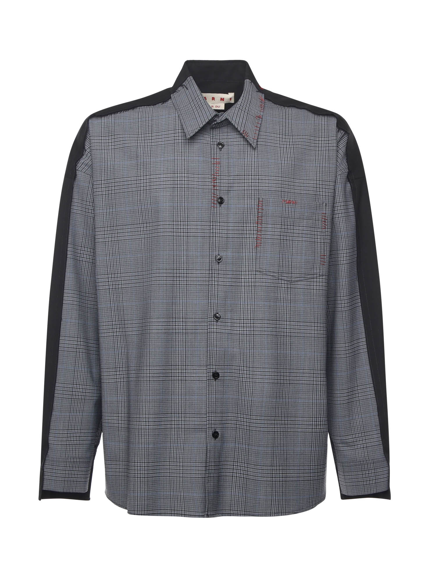 Camicia in fresco lana CUMU0278QS UTP794CHN55 MARNI 