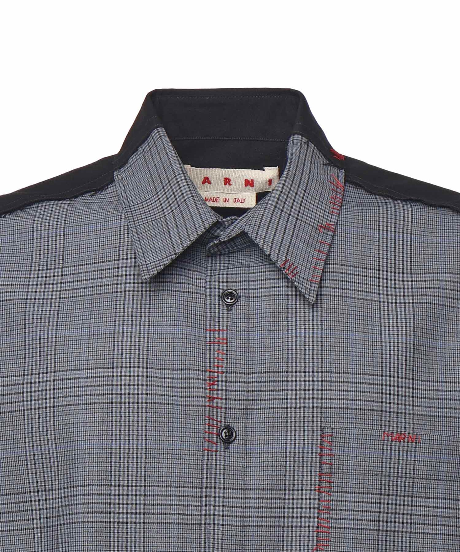 Camicia in fresco lana CUMU0278QS UTP794CHN55 MARNI 