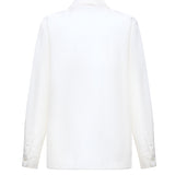 Camicia in fresco lana con ricamo CUMU0310S0 TW83900W01 MARNI 
