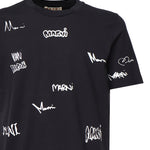 T-shirt con stampa Multigram HUMU0198DP USCY34LOB99 MARNI 