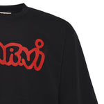 T-shirt in cotone con logo HUMU0223WP USCY53LON99 MARNI 