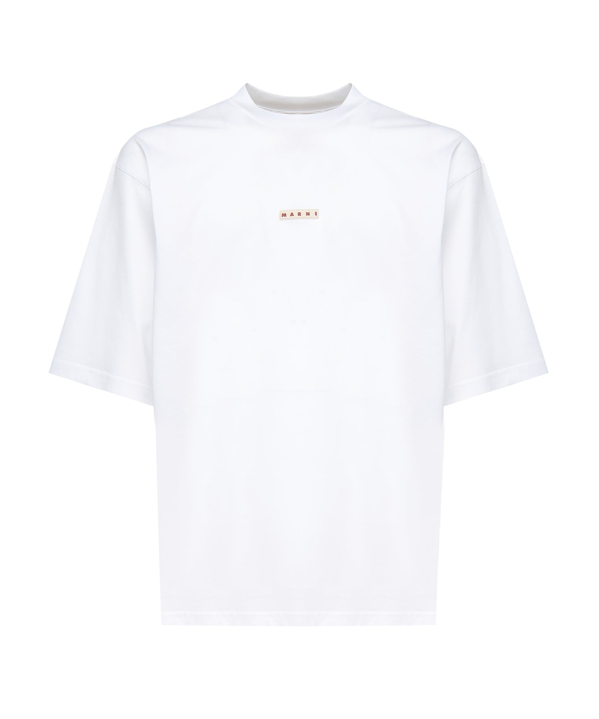 T-shirt con logo HUMU0223X6 UTCZ5700W01 MARNI 