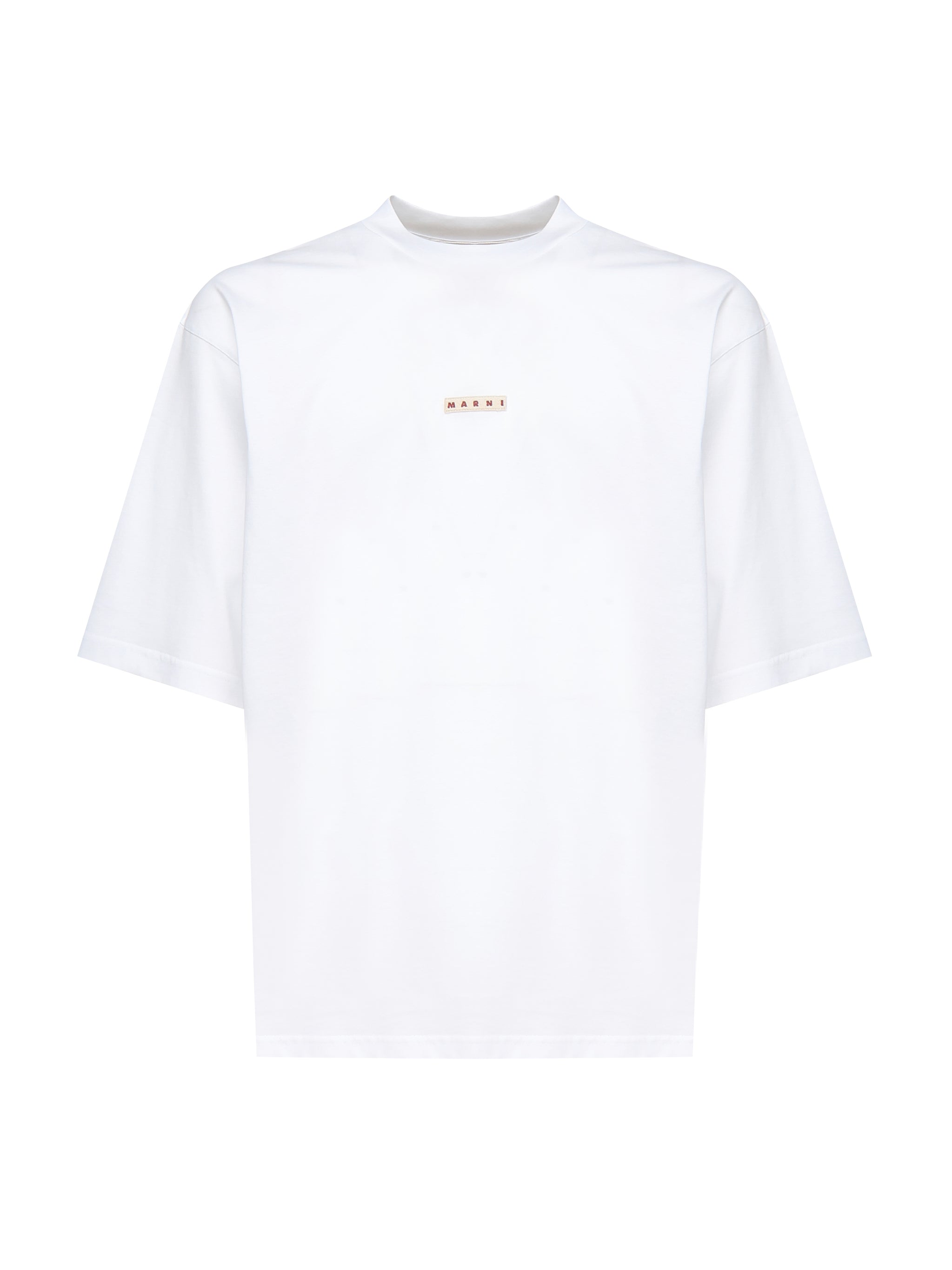 T-shirt con logo HUMU0223X6 UTCZ5700W01 MARNI 
