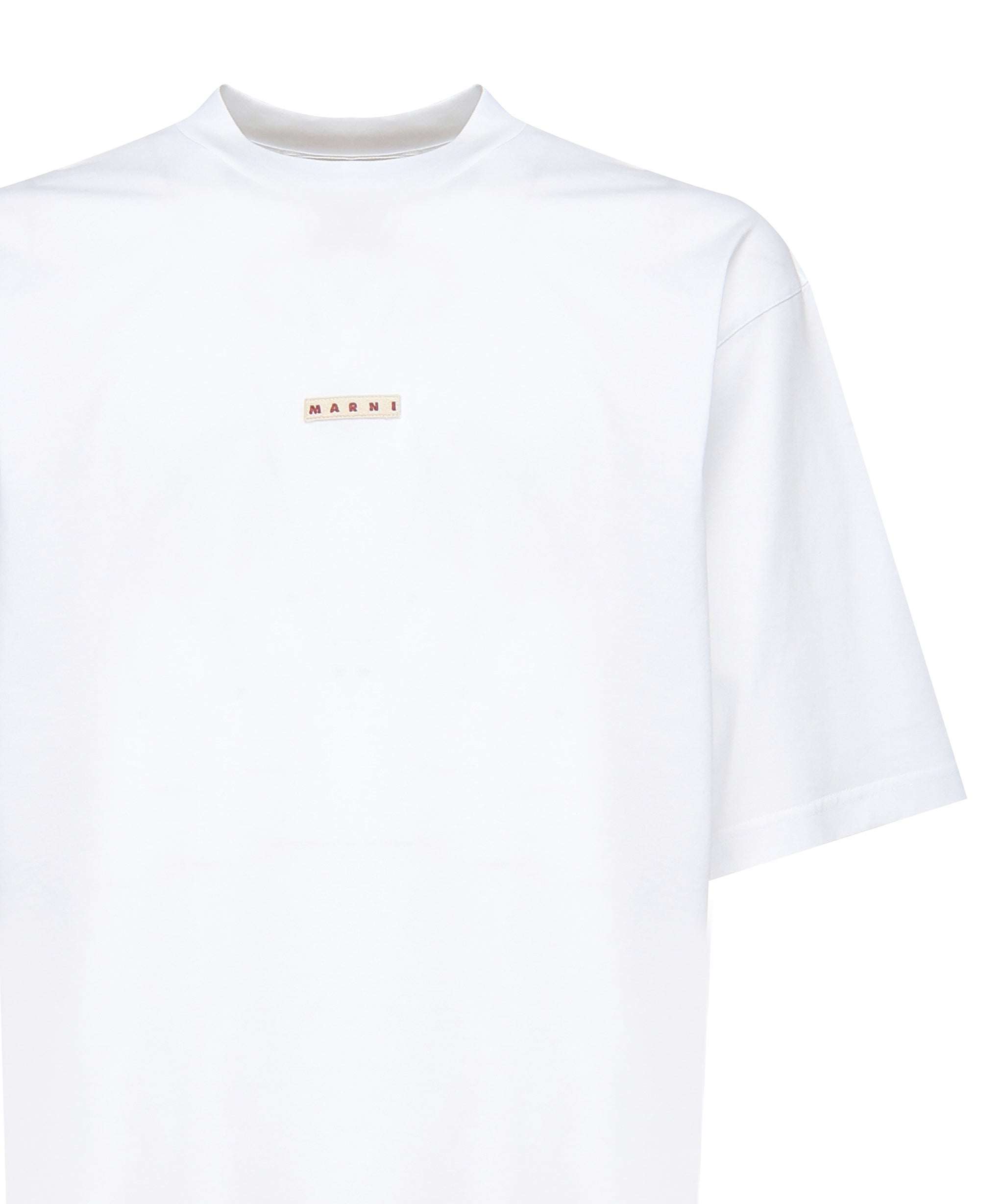 T-shirt con logo HUMU0223X6 UTCZ5700W01 MARNI 