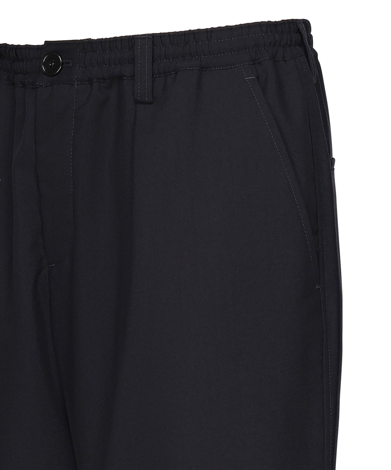 Pantaloni crop in fresco lana PUMU0017U1 TW83900B99 MARNI 