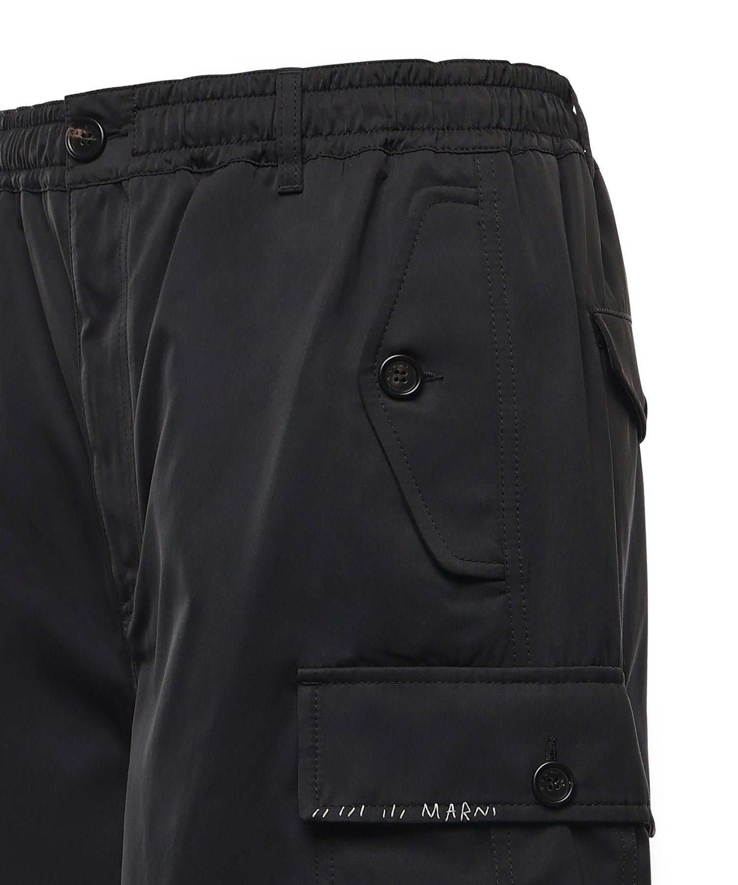 Pantaloni cargo in taffetà idrorepellente PUMU0247S0 UTP78900N99 MARNI 