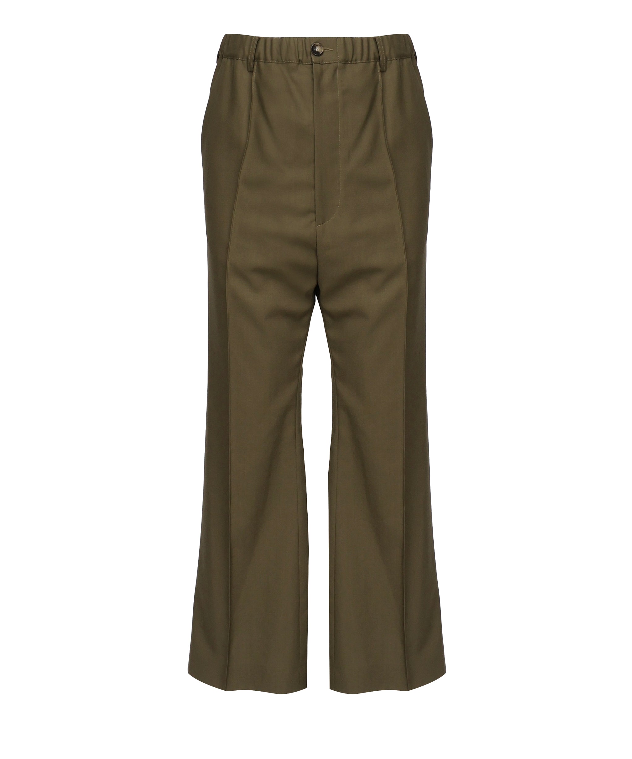 Pantaloni in lana con pieghe PUMU0313U0 T83900V58 MARNI 