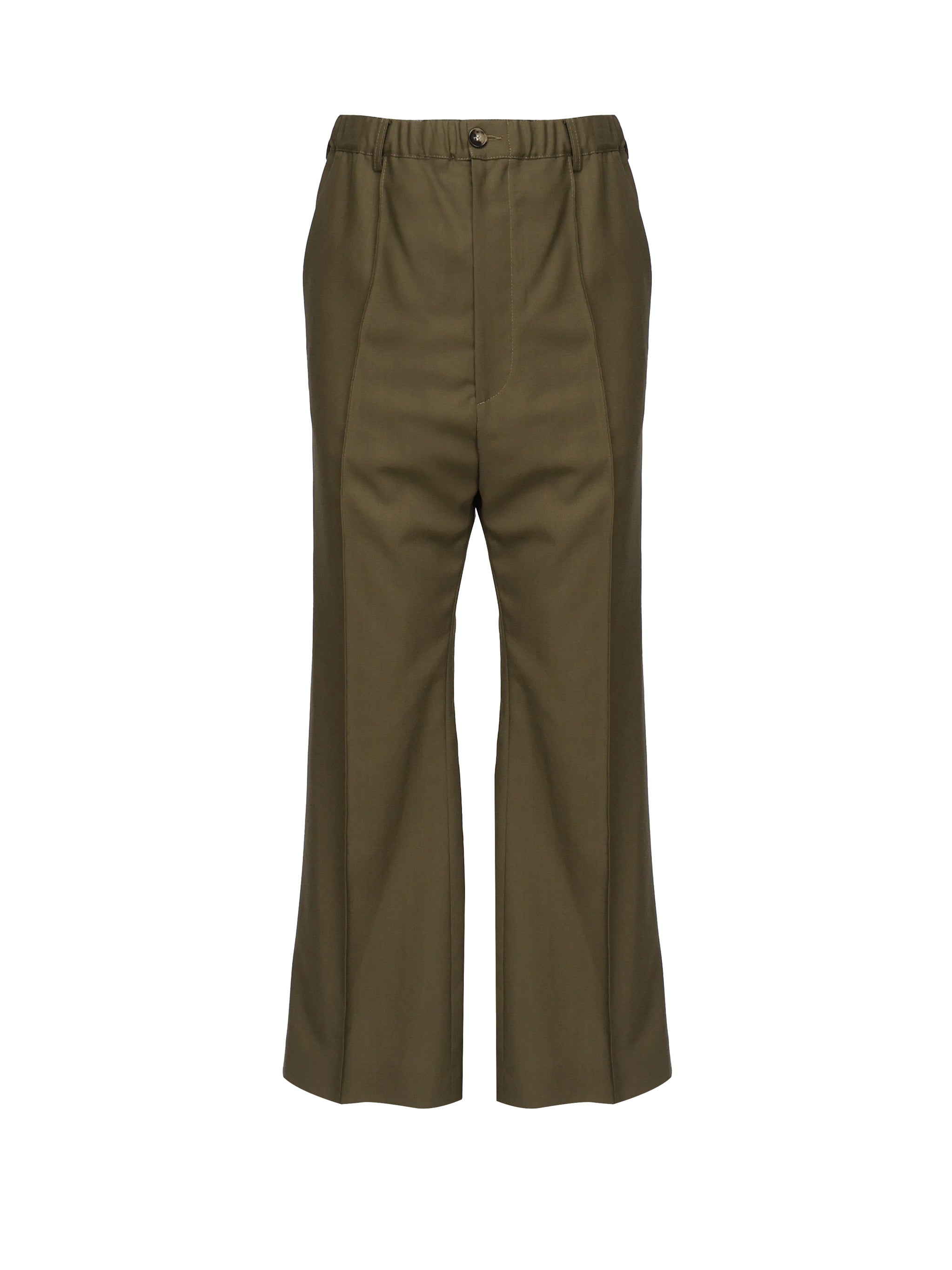 Pantaloni in lana con pieghe PUMU0313U0 T83900V58 MARNI 