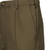 Pantaloni in lana con pieghe PUMU0313U0 T83900V58 MARNI 