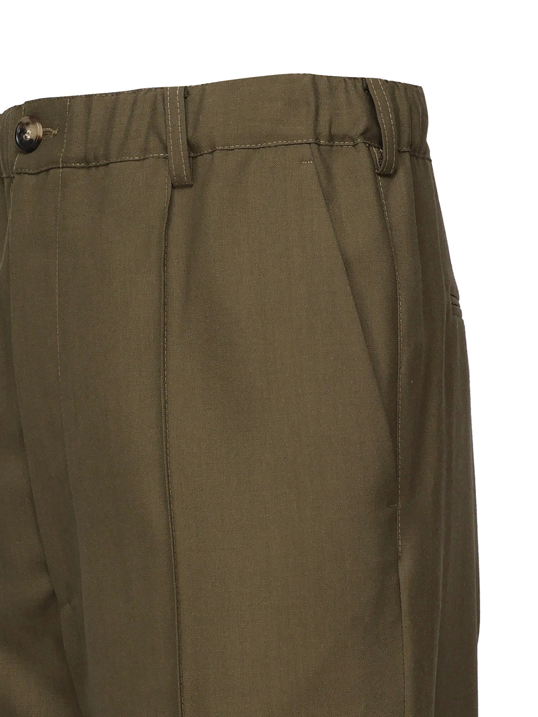 Pantaloni in lana con pieghe PUMU0313U0 T83900V58 MARNI 