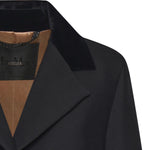 Cappotto in lana e seta 2521016055600 001 MAX MARA 